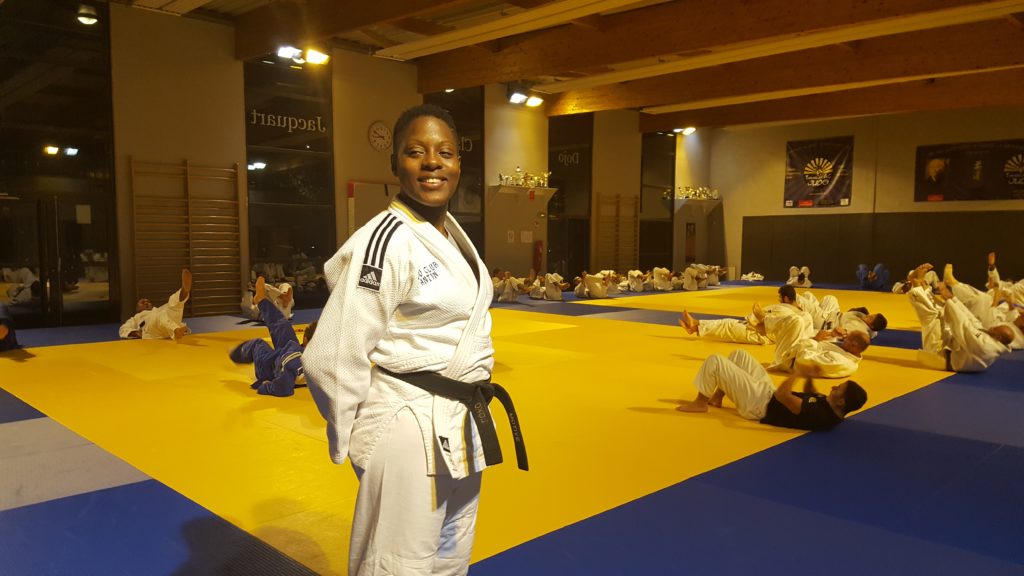Une championne de judo, marraine de la Rentrée Solidaire