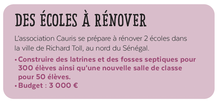 Projet Rentrée Solidaire Sénégal