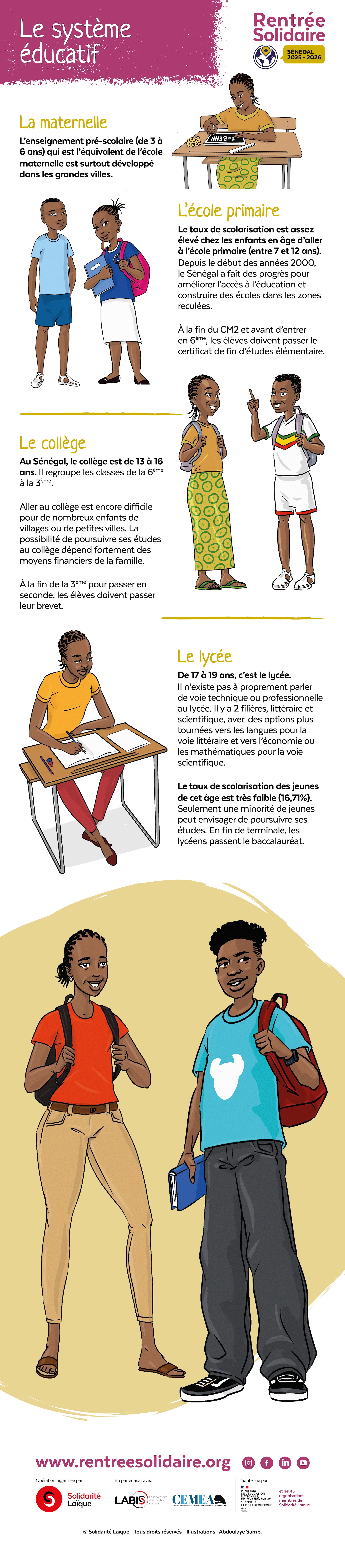 Le système éducatif_Rentrée Solidaire Sénégal