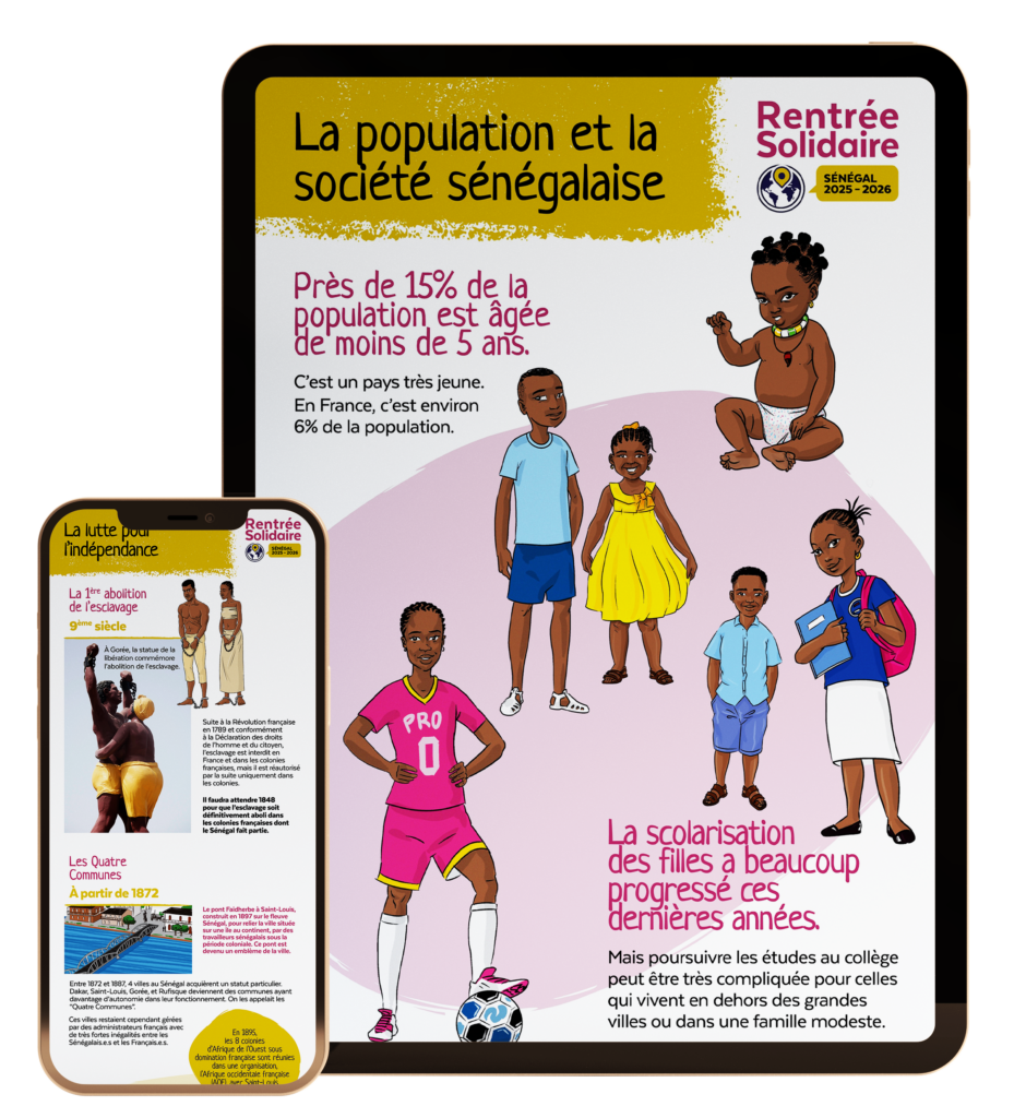 Webtoons_Rentrée Solidaire Sénégal