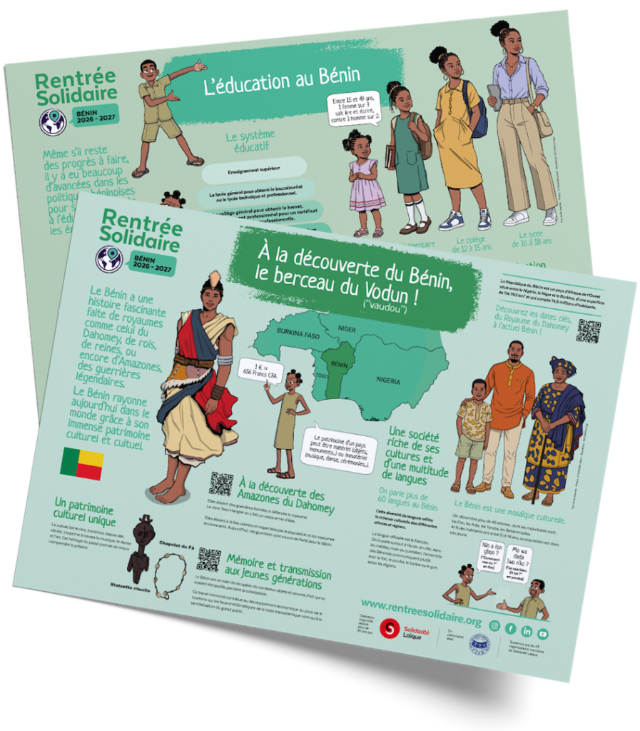 Posters Rentrée Solidaire Bénin